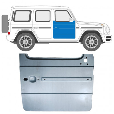 Hoch vorne tür reparaturblech for Mercedes G-Class 2018- / Rechts 12786