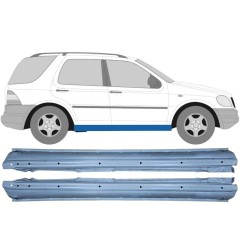 Voll schweller für Mercedes M-Class ML W163 1998-2005 / Links+Rechts / Satz 10523