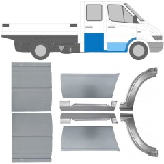 Reparaturblech-Set für Mercedes Sprinter 1995-2006 / Links+Rechts / 6751