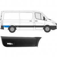 MERCEDES SPRINTER 2006- HINTEN KOTFLÜGEL SEITENLEISTE HINTEN RAD / RECHTS