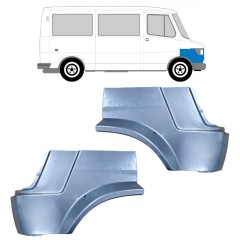 Reparaturblech Kotflügel vorne für Mercedes T1 207-410 1977-1995 / Links+Rechts / Satz 9561