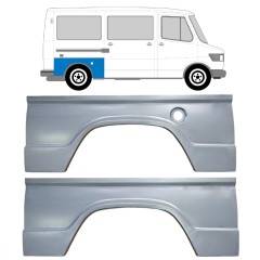 Reparaturblech Kotflügel hinten für Mercedes T1 207-410 1977-1995 / Links+Rechts / Satz 9560