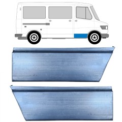 Reparaturblech vordere Tür für Mercedes T1 207-410 1977-1995 / Links+Rechts / Satz 9564