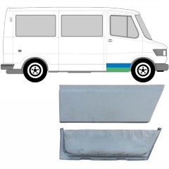 Reparaturblech innen + außen vorderer Tür für Mercedes T1 207-410 1977-1995 / Rechts / Satz 5233