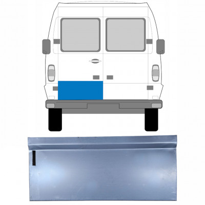 MERCEDES T1 1977-1996 HINTEN TÜR ÄUSSERE PANEL / LINKS