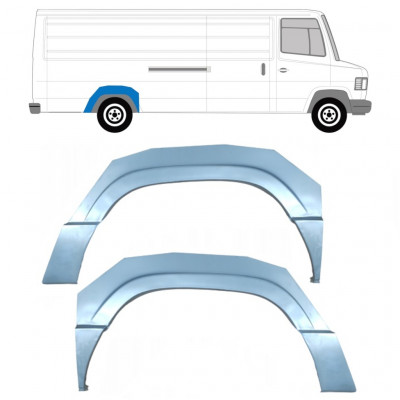 MERCEDES T2 1986-1996 RADLAUF REPARATURBLECH / SATZ