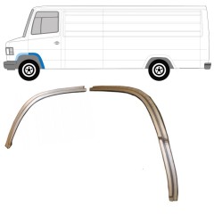 Reparaturblech vorderer Radlauf für Mercedes T2 1986-1996 / Links / Satz 8023