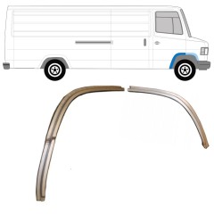 Reparaturblech vorderer Radlauf für Mercedes T2 1986-1996 / Rechts / Satz 8022