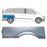 MERCEDES VITO 2003- KURZ HINTEN KOTFLÜGEL REPARATURBLECH / RECHTS