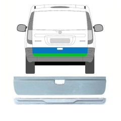 Reparaturblech für die hintere Tür, innen und außen für Mercedes Vito W639 2003-2014 / Satz 9784