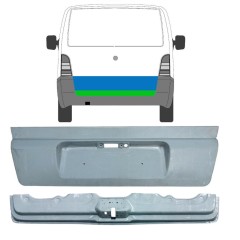 Reparaturblech für die hintere Tür, innen und außen für Mercedes Vito I W638 1996-2003 / Satz 9591