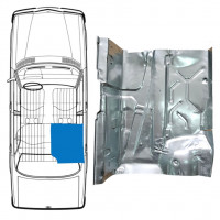 MERCEDES W123 1975-1985 HINTEN BODEN REPARATURBLECH / RECHTS