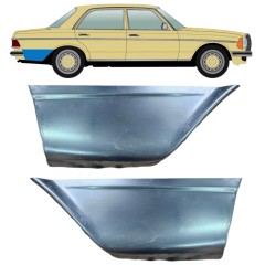 Reparaturblech Kotflügel hinten für Mercedes W123 1975-1985 / Links+Rechts / Satz 11069