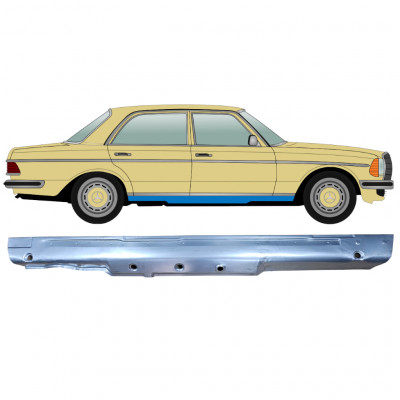 MERCEDES W123 1975-1985 VOLL SCHWELLER REPARATURBLECH / RECHTS