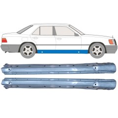 Verstärkter Voll schweller für Mercedes E-Class W124 1984-1996 / Links+Rechts / Satz 9847