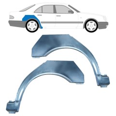 Reparaturblech Kotflügel hinten für Mercedes E-Class W210 1995-2003 / Links+Rechts / Satz 9456
