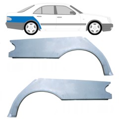 Reparaturblech Kotflügel hinten für Mercedes E-Class W210 1995-2003 / Links+Rechts / Satz 9455