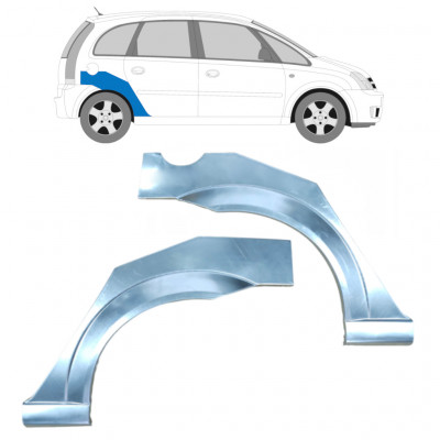 OPEL MERIVA 2003-2010 RADLAUF REPARATURBLECH / SATZ