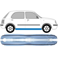 Voll schweller für Nissan Micra K11 1992-2003 / Links+Rechts / Satz 9640