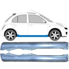 Voll schweller für Nissan Micra K12 2002-2010 / Links+Rechts / Satz 9628