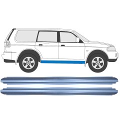 Reparaturblech Schweller für Mitsubishi Pajero Sport 1996-2008 / Links = Rechts (symmetrisch) / Satz 10084