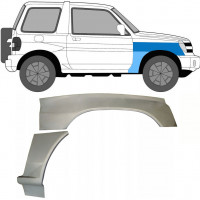 MITSUBISHI PAJERO PININ 1998- VORNE KOTFLÜGEL REPARATURBLECH / SATZ / RECHTS