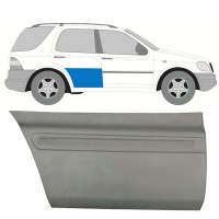 Reparaturblech hintere Tür für Mercedes M-Class ML W163 1998-2005 / Rechts 16090