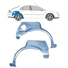Reparaturblech Kotflügel hinten für Ford Mondeo 2000-2007 / Links+Rechts / Satz 11036