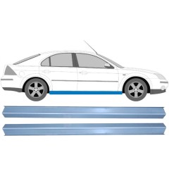 Reparaturblech Schweller für Ford Mondeo 2000-2007 / Links = Rechts (symmetrisch) / Satz 9491