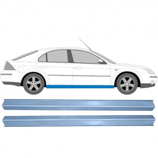 FORD MONDEO 2000-2007 SCHWELLER REPARATURBLECH / RECHTS = LINKS / SATZ