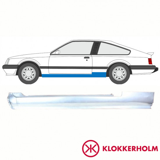 OPEL MONZA 1978-1986 SCHWELLER REPARATURBLECH / LINKS