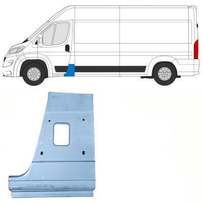 Reparaturblech der Säule für Opel Movano 2021-2026 / Links 16486