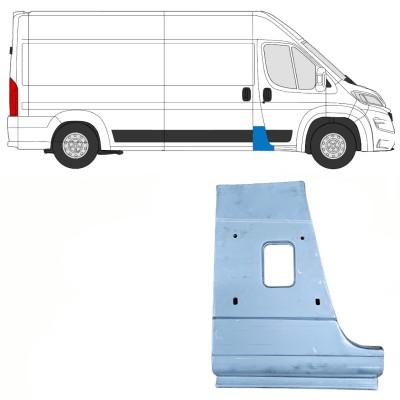 Reparaturblech der Säule für Opel Movano 2021-2026 / Rechts 16485