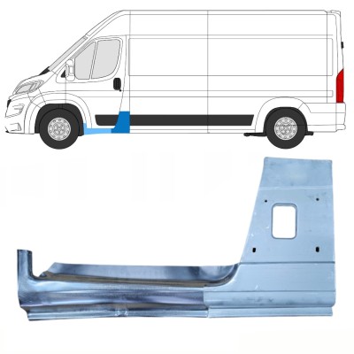 Reparaturblech der Säule + Schweller für Opel Movano 2021-2026 / Links 16472