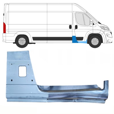 Reparaturblech der Säule + Schweller für Opel Movano 2021-2026 / Rechts 16471