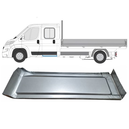 Reparaturblech für Trittstufe für Opel Movano 2021-2026 / Links 17079