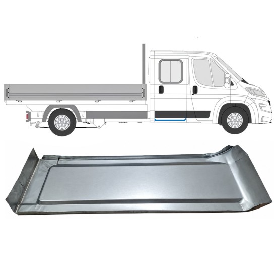 Reparaturblech für Trittstufe für Opel Movano 2021-2026 / Rechts 17078