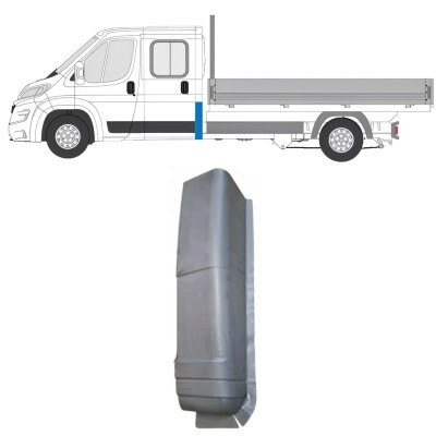 Reparaturblech Ecke hinten für Opel Movano 2021-2026 / Links 16621