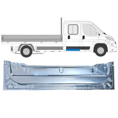 Reparaturblech innere hintere Tür für Opel Movano 2021-2026 / Links = Rechts (symmetrisch) 16407