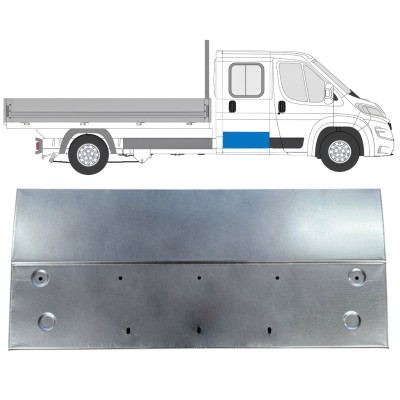 Reparaturblech hintere Tür für Opel Movano 2021-2026 / Links = Rechts (symmetrisch) 16401