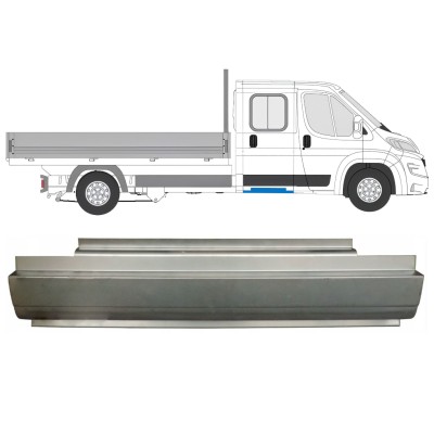 Reparaturblech hinterer Schweller für Opel Movano 2021-2026 / Links = Rechts (symmetrisch) 16423