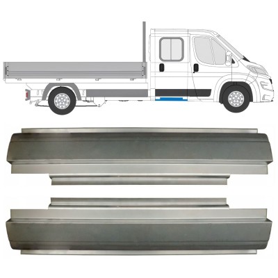 Reparaturblech hinterer Schweller für Opel Movano 2021-2026 / Links+Rechts 16424