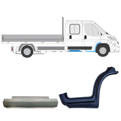 Reparaturblech-Set für Opel Movano 2021-2026 / Rechts 16434