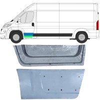 Reparaturblech innen + außen vorderer Tür für Opel Movano 2021-2026 / Links 16479