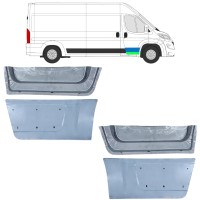 Reparaturblech innen + außen vorderer Tür für Opel Movano 2021-2026 16480