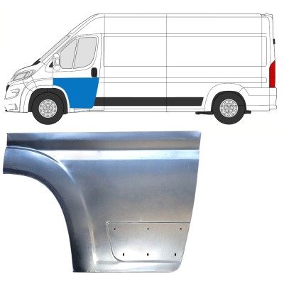 Reparaturblech vordere Tür für Opel Movano 2021-2026 / Links 16483