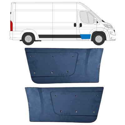 Reparaturblech vordere Tür für Opel Movano 2021-2026 / Links+Rechts 16452