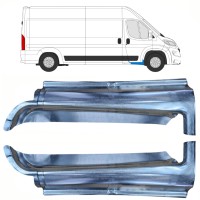 Reparaturblech Schweller vordere Tür für Opel Movano 2021-2026 / Links+Rechts / Satz 16416