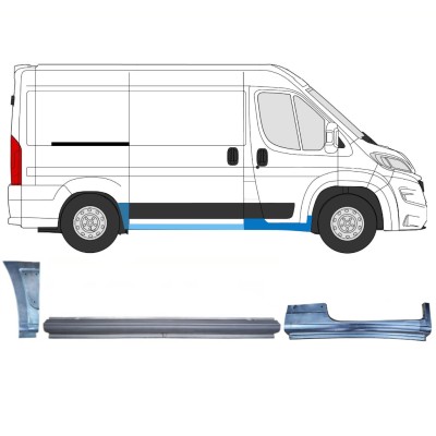 Reparaturblech-Set für Opel Movano 2021-2026 / Rechts 16533