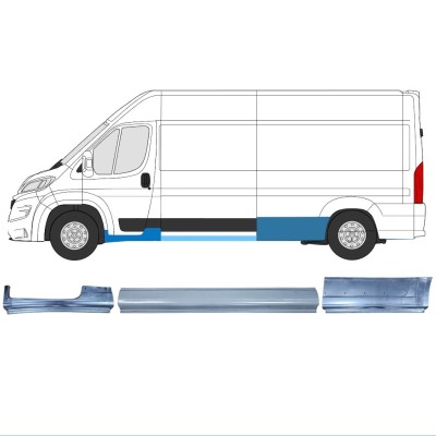 Reparaturblech-Set für Opel Movano 2021-2026 / Links / 16525